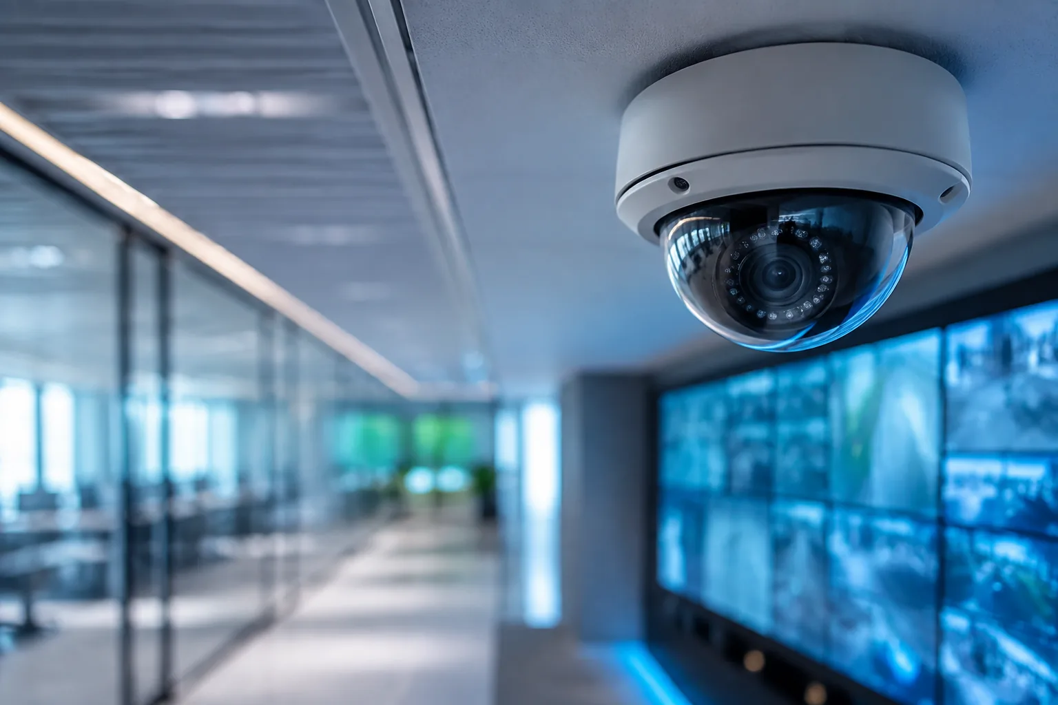 Cámara CCTV profesional para seguridad de instalaciones